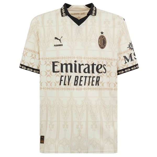 Tailandia Camiseta AC Milan Beige 2023 2024